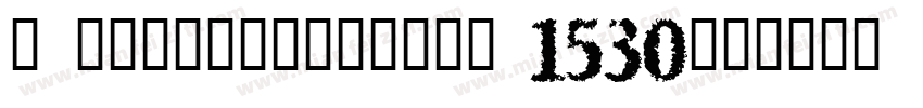 _ wrd_embed_sub 1530字体转换